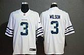 Nike Seahawks 3 Russell Wilson White Team Logos Fashion Vapor Limited Jersey,baseball caps,new era cap wholesale,wholesale hats